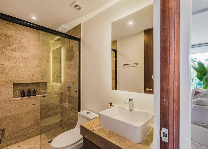 2 Bedroom Bliss Stunning Rooftop Gym Osmosis Desk Tulum