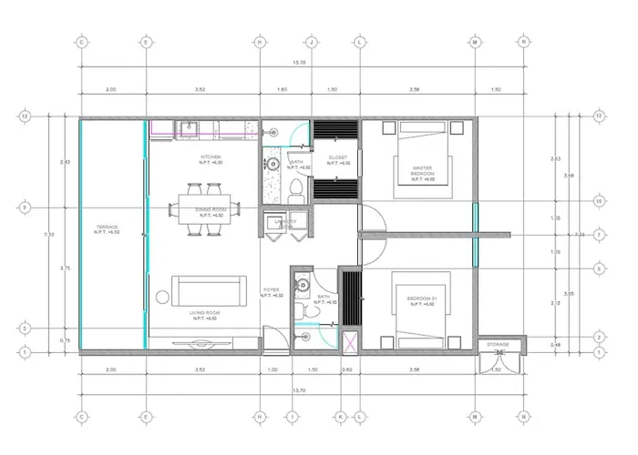Apartment 2 Bedroom Bliss Stunning Rooftop Gym Osmosis Desk