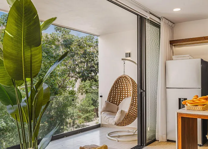 2 Bedroom Bliss Stunning Rooftop Gym Osmosis Desk Tulum